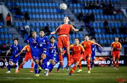 中国女足1比0小胜中国台北队 东亚杯终于赢了1场_比赛