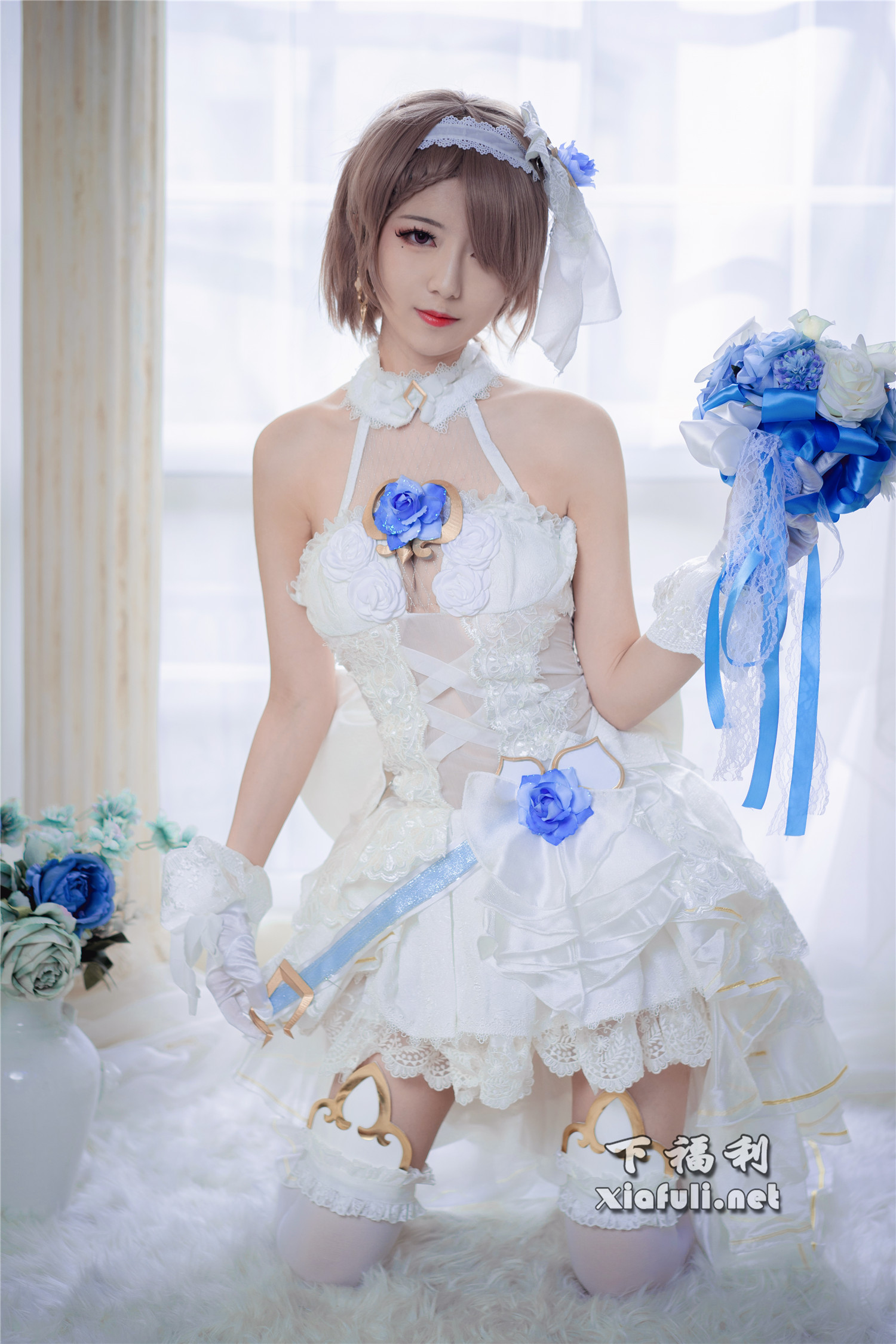 微薄Coser@弥音音 丽塔 花嫁 [33P-287MB]