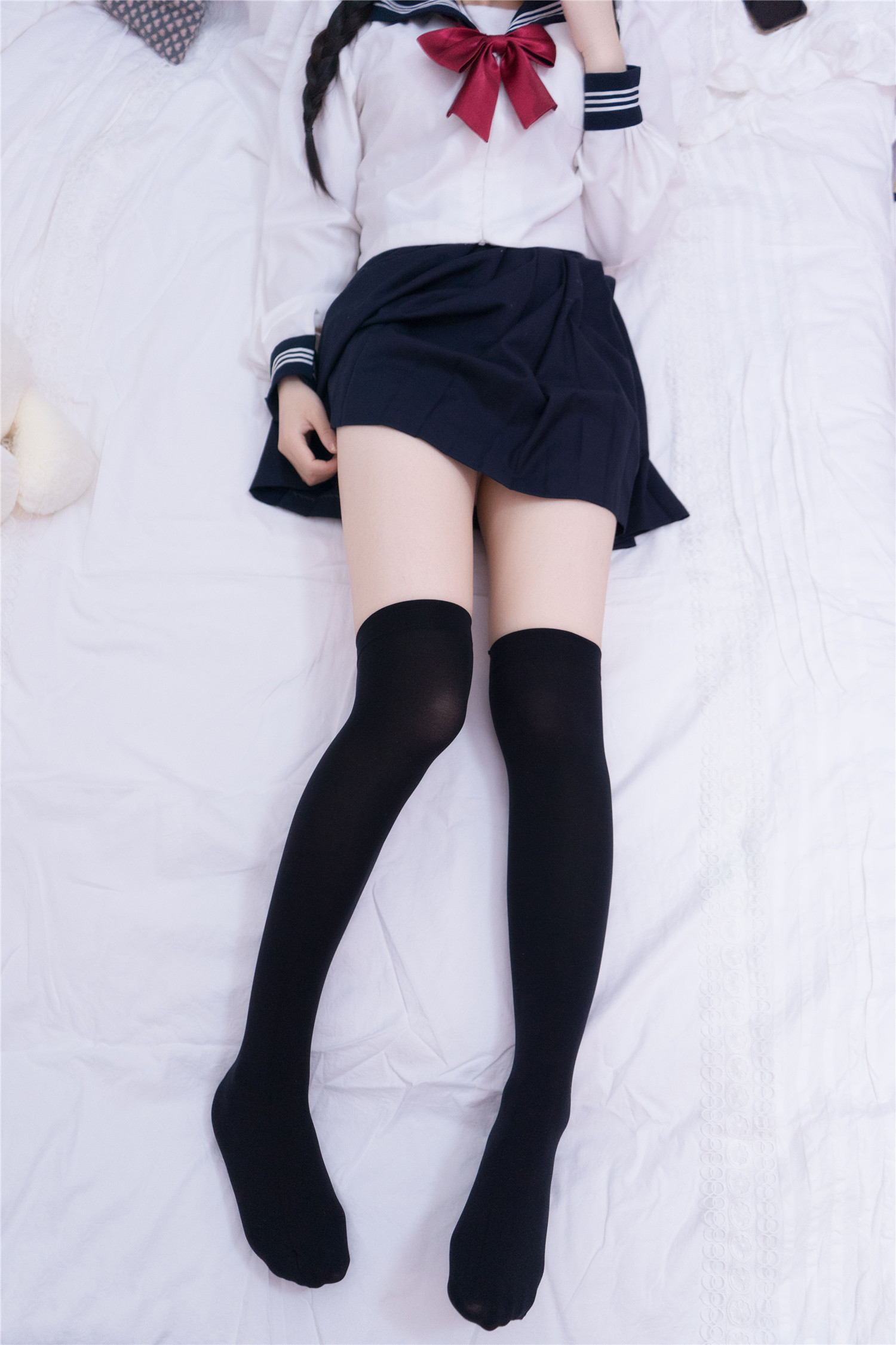 风之领域 NO.0214 经典黑白JK[39P 245M]