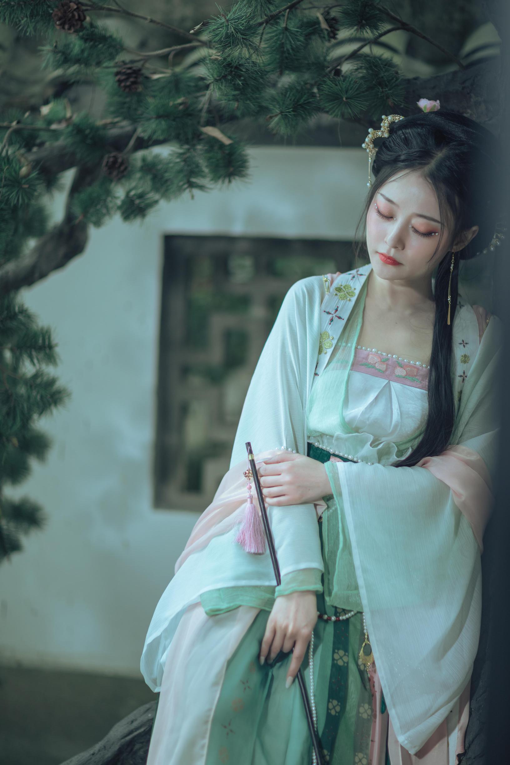 @coser小龙女 天涯明月刀OL 古风cosplay-觅爱图