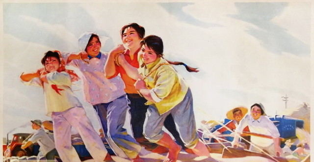 知青题材年画,浓墨重彩的一代人,永远挥不去的记忆