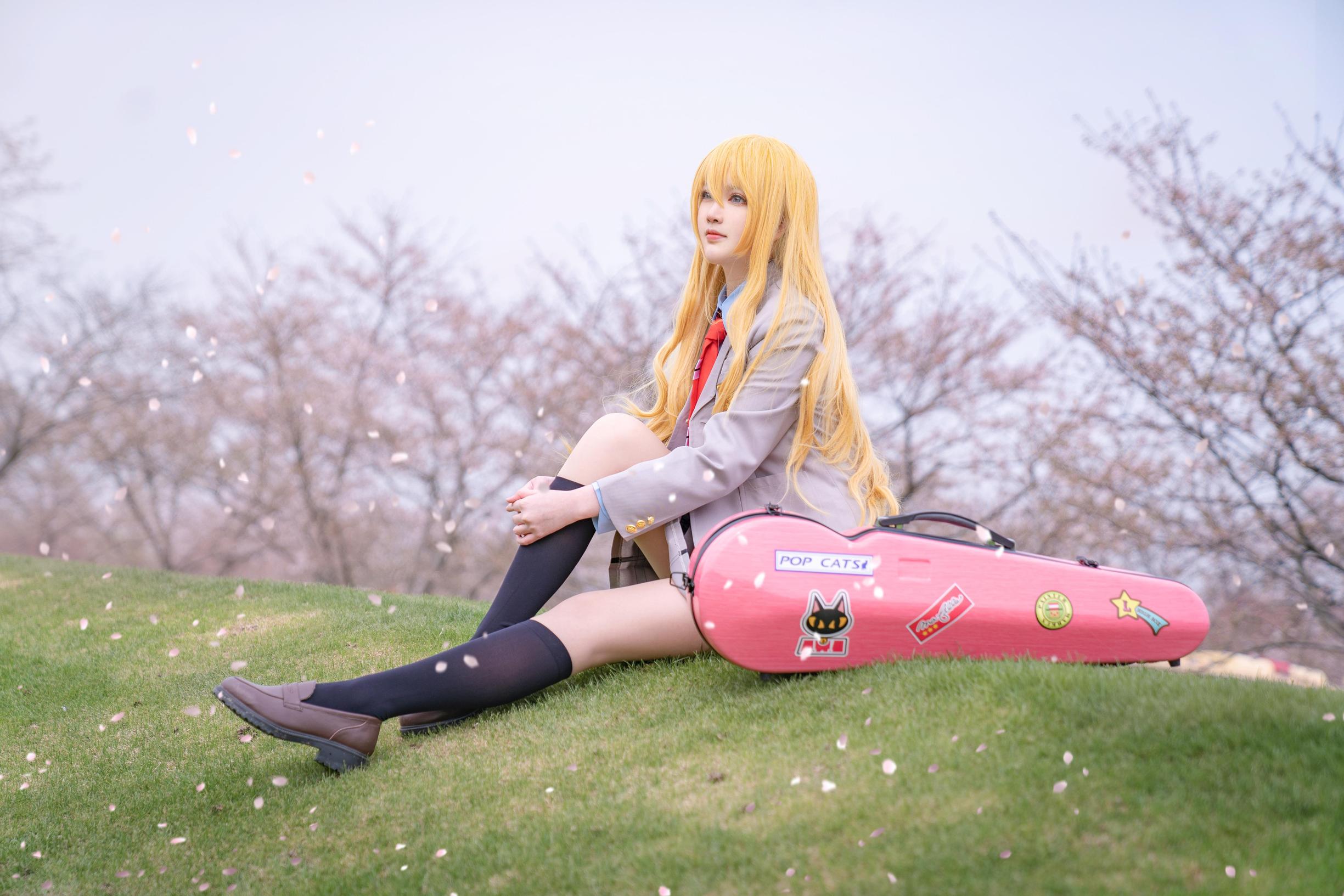 @逸仔_《四月是你的谎言》宫园薰cosplay