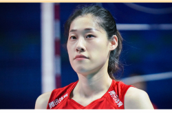 The Chinese women’s volleyball team’s deputy Liu Xiaotong is falling behind for the Olympics.