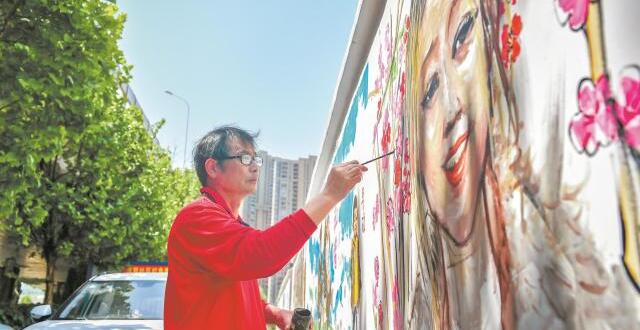 古田桥下，墙画上的百味人生_腾讯新闻