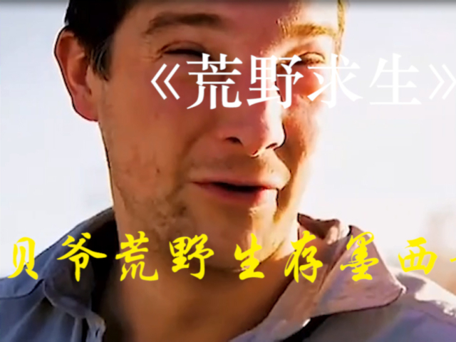 贝爷因贪吃蜂蜜被蜜蜂叮咬差点短暂失明,但这不影响他抓响尾蛇