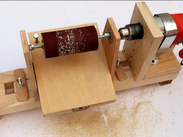 小哥自制抛光机,方便实用,这才是真正的高手!