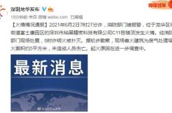 Foxconn Shenzhen Guanlan Parkが火事：消防車21台出動、死傷者なし