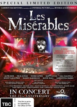 悲惨世界：25周年纪念演唱会封面图
