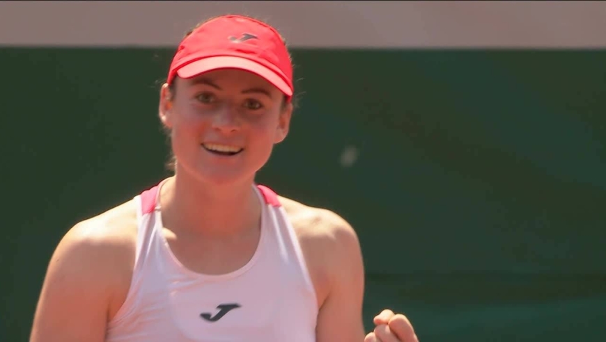 齐丹塞克正拍直线拿下赛点 首进法网4强