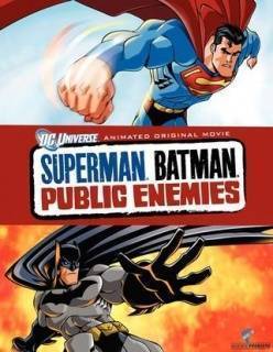 超人与蝙蝠侠:公众之敌的海报