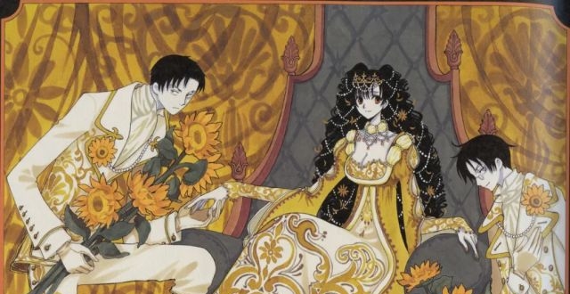 clamp超精致的"蝴蝶梦"原画欣赏