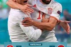 ヨーロピアンカップ：PK戦スペインがスイスをノックアウトし、準決勝に進出