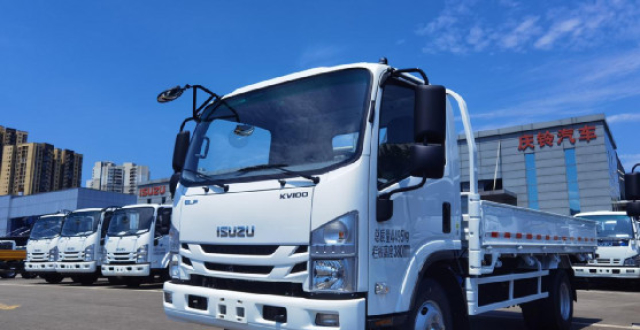 让卡友放100个心的国六轻卡 庆铃五十铃kv100订车立减7000元助力乡村