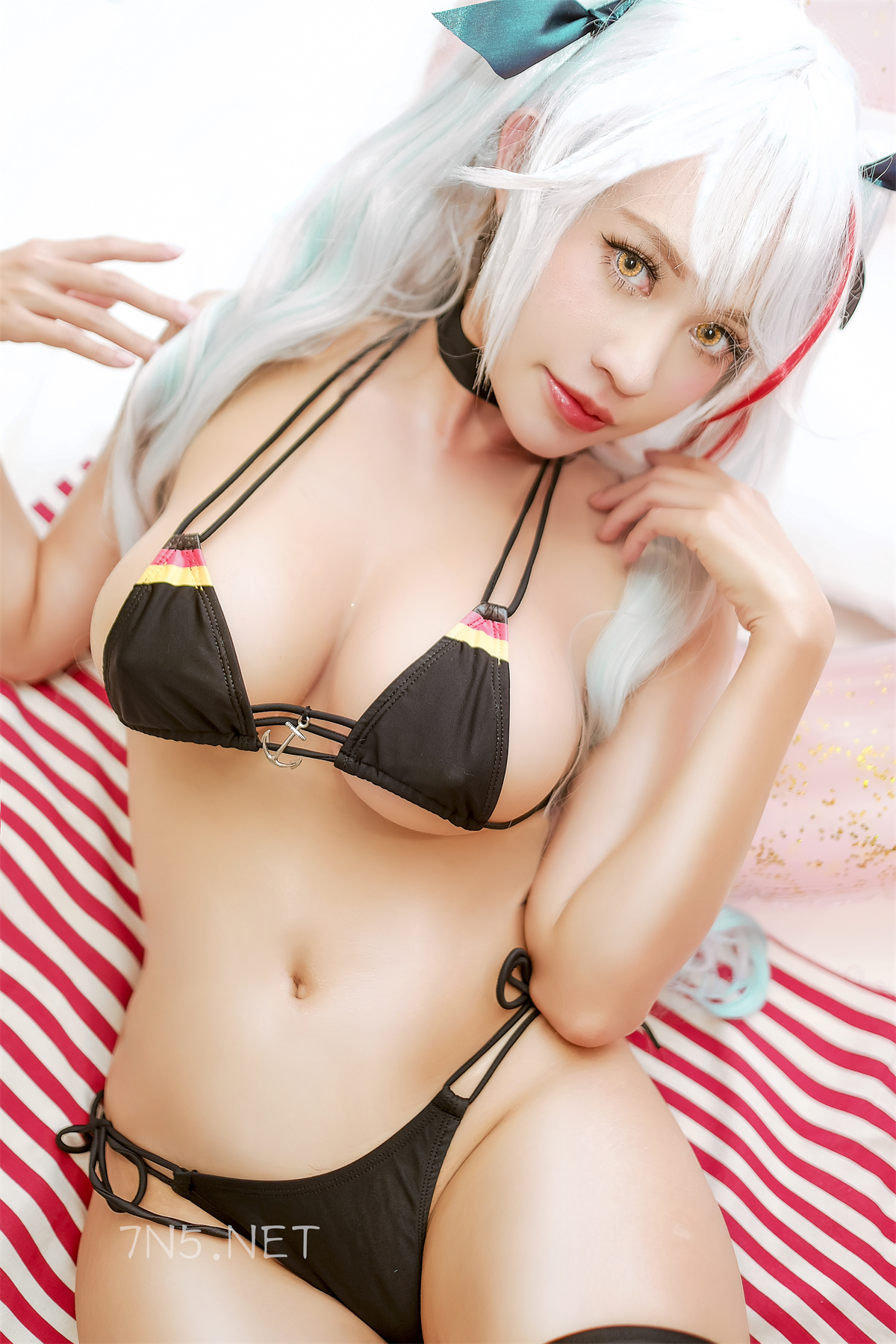 PingPing - 碧蓝航线 欧根泳装[23P 133MB]