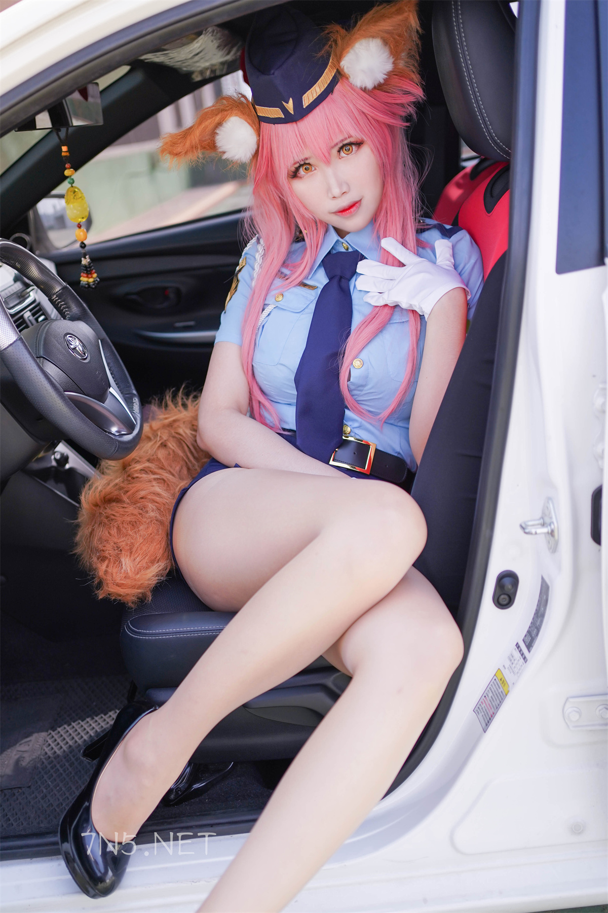 KaYa萱 - Tamamo police 玉藻前 警官[21P 98.5M]