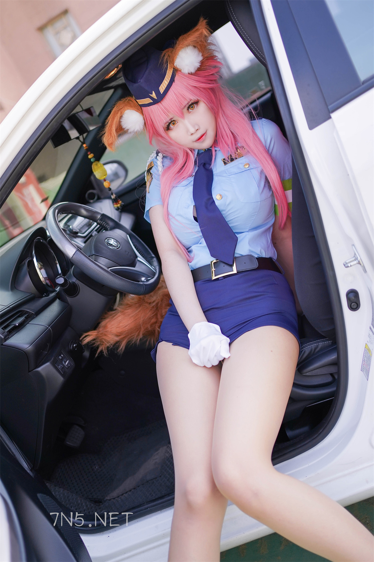 KaYa萱 - Tamamo police 玉藻前 警官[21P 98.5M]