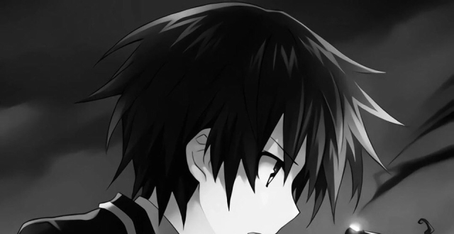 黑色丧系动漫男头‖拿来吧你