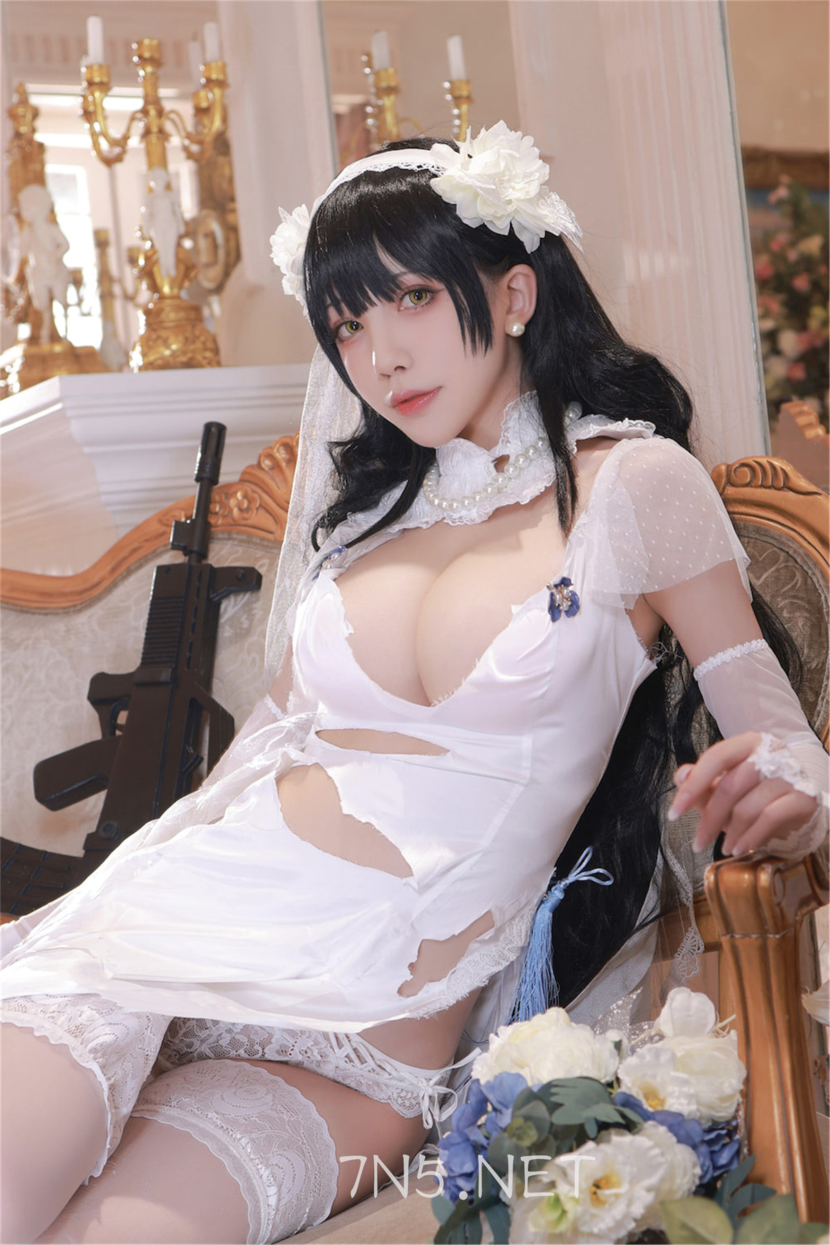 动漫博主@水淼aqua 少女前线 OTS14＆Type95 [77P-199MB]