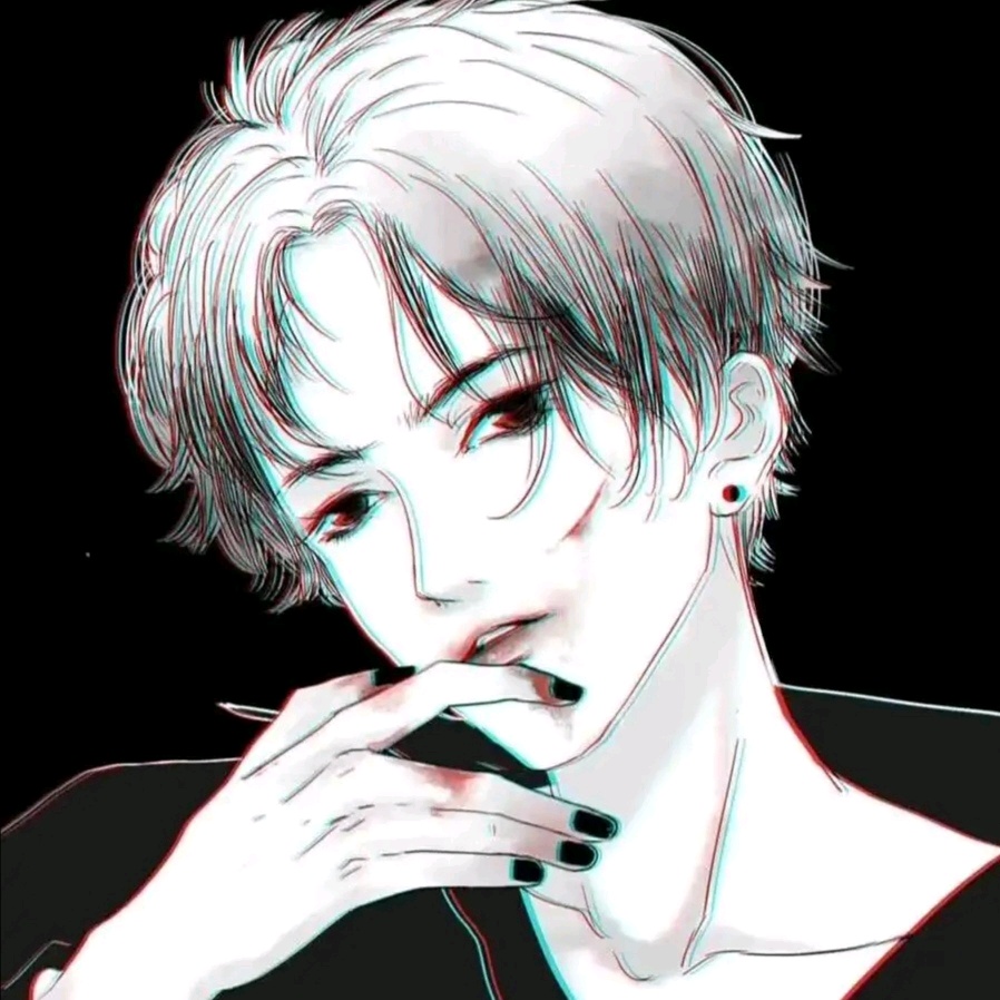 受伤的男生头像