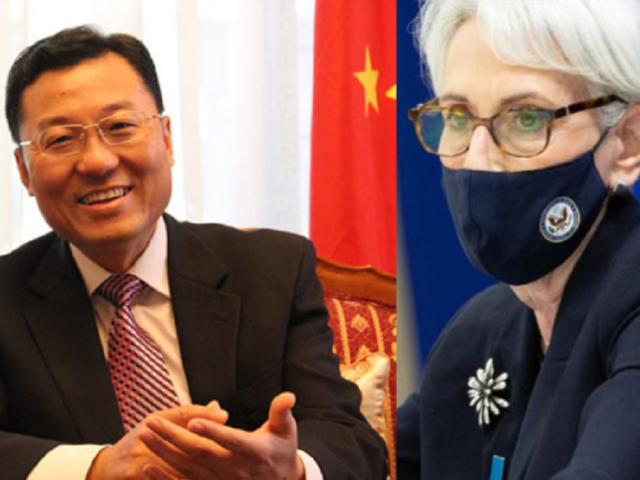 全程燃爆!中美天津会谈,谢锋当面质问舍曼:天下哪有这道理?