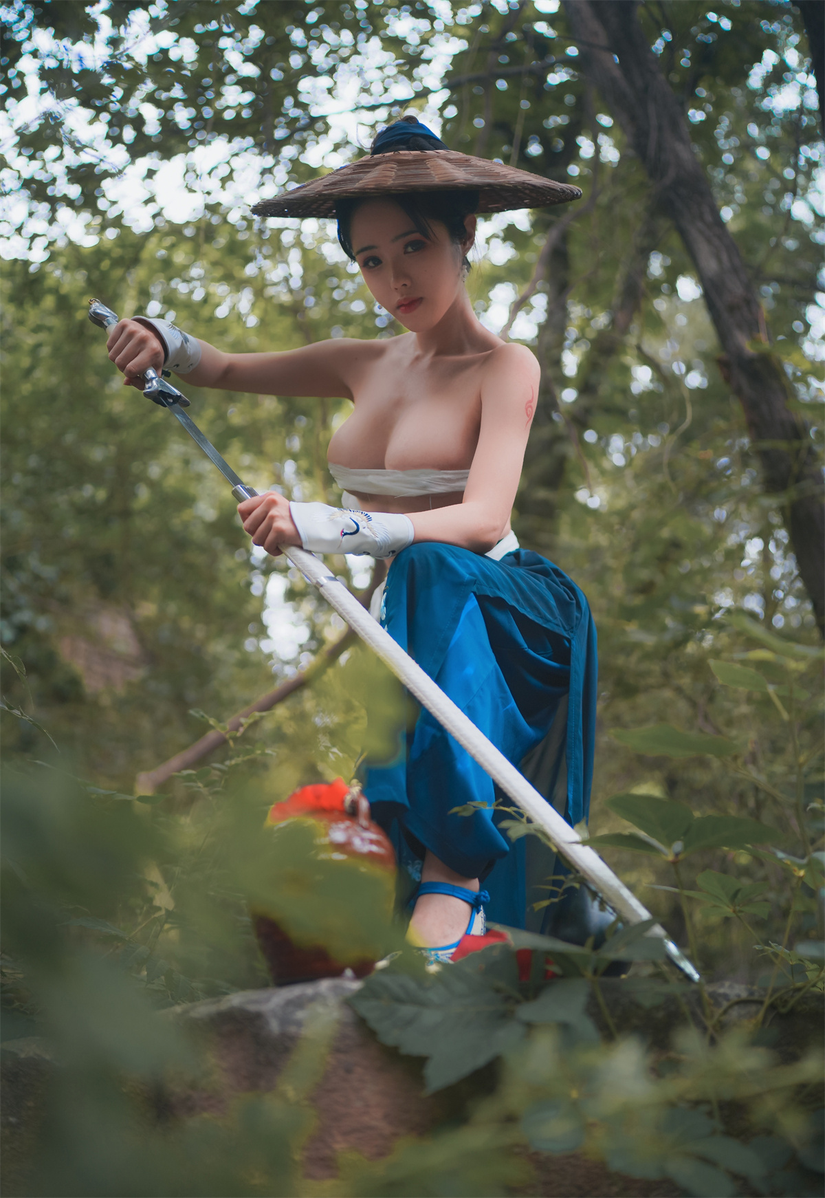 一个人的武林 武侠少女写真[9P/93M]