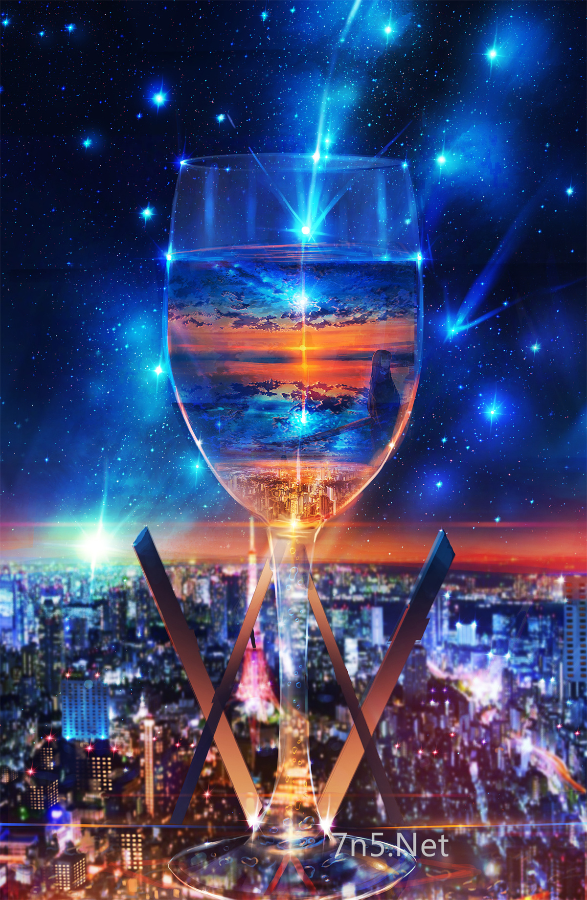 二次元风景图片精选合集 0810刊 [366P 1.76G]