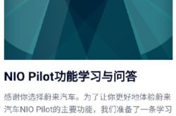 NIOパイロットテストは公式のWeilaiアプリでプッシュされます：200ポイントが完了すると報われます
