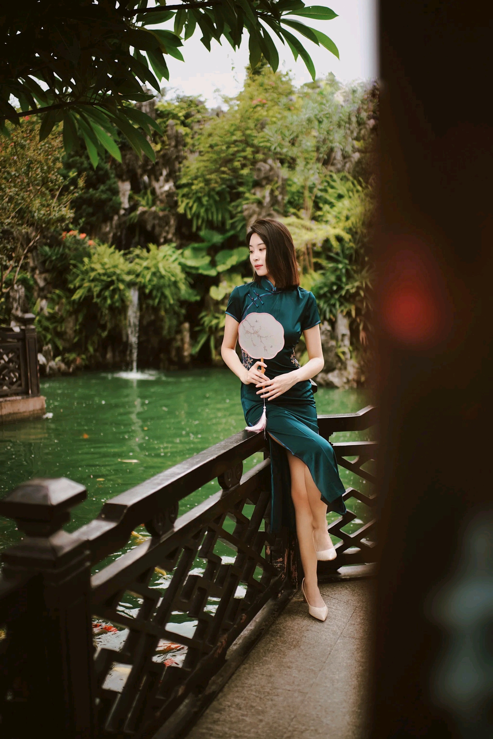 送你一组国风古韵的旗袍小姐姐