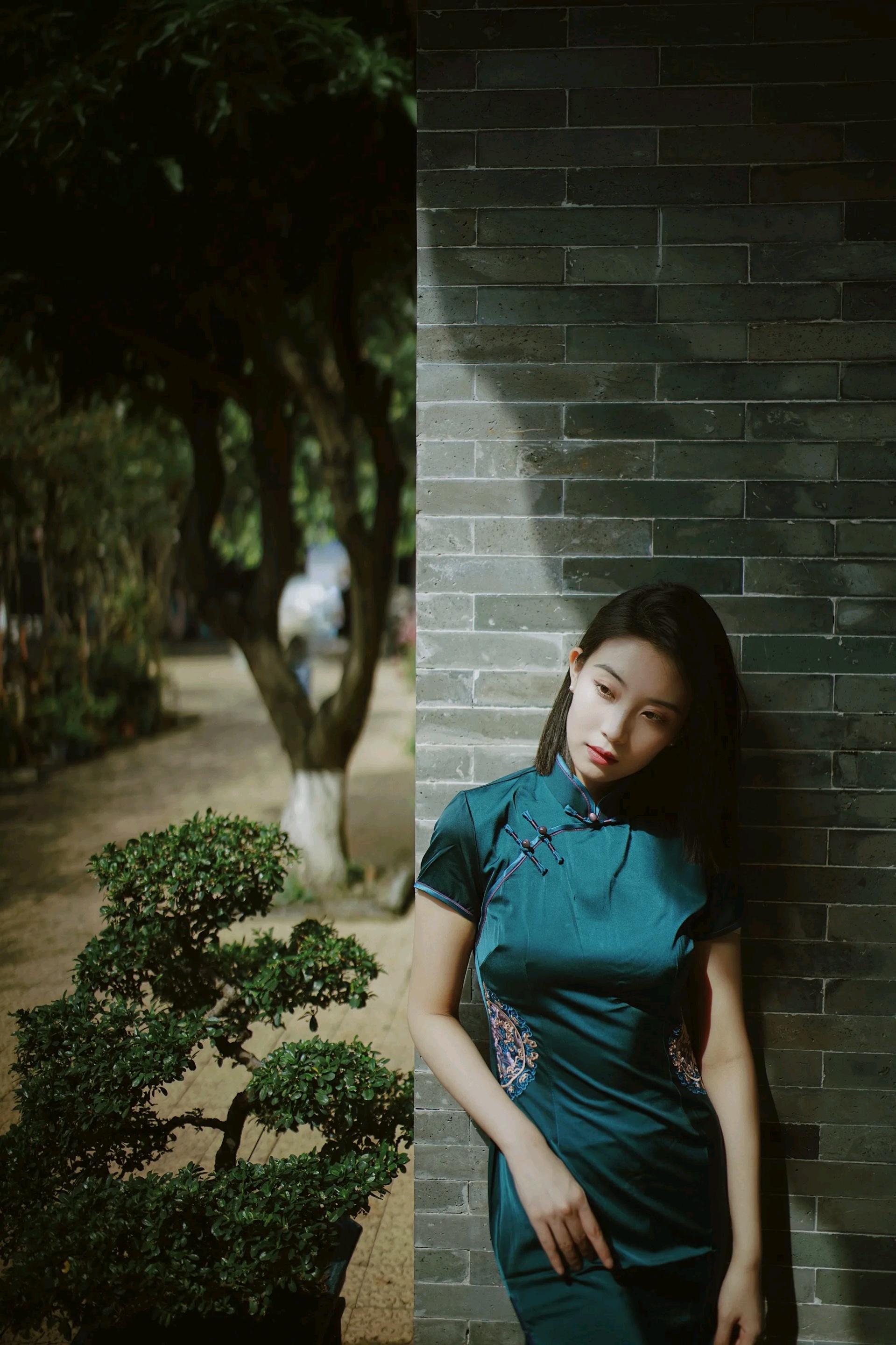 送你一组国风古韵的旗袍小姐姐