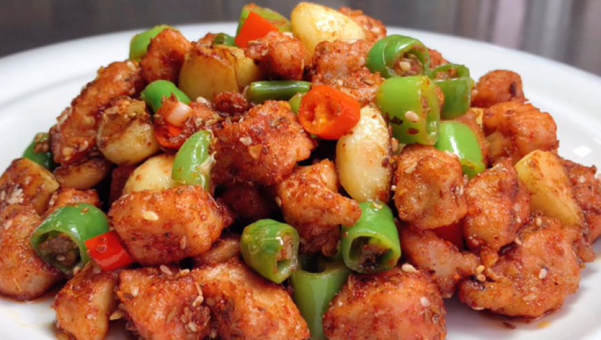 厨师长教你蒜香孜然肉的家常做法,步骤详细,蒜香浓郁香辣入味,下酒又