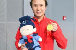انسحب شي تينغماو من منافسة انطلاق الألعاب الوطنية لمسافة ثلاثة أمتار بسبب الإصابة