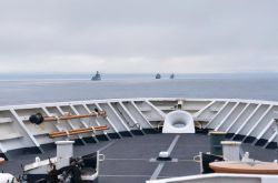 055 محرك رائع للخروج! ظهرت 4 سفن حربية صينية في ألاسكا ، والملاحة الحرة ليست امتيازًا للولايات المتحدة