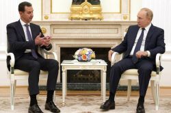 بوتين سيعزل نفسه: التقى بالرئيس السوري في اليوم السابق و "تنبأ الله" بأنه سيعزل قريباً.