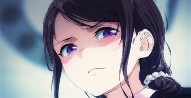 动漫美图:一脸嫌弃表情的妹子