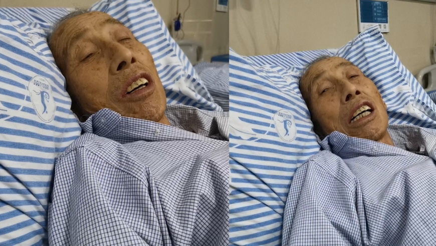 80岁老人生病住院,悄悄对着陪护的小女儿说:存的钱要给4个儿女每人分