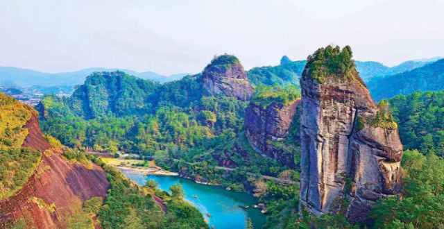 武夷山三十六峰之玉女峰