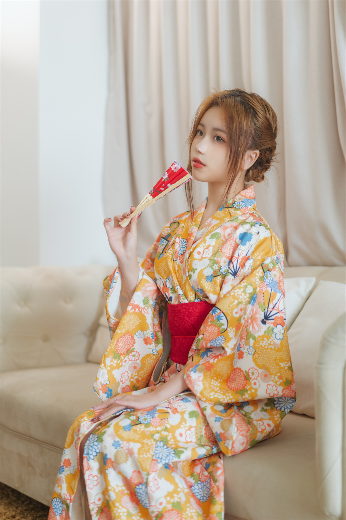 网络红人@一北亦北 – 和服泳装 图片[26P1V-382MB]-Coser吧