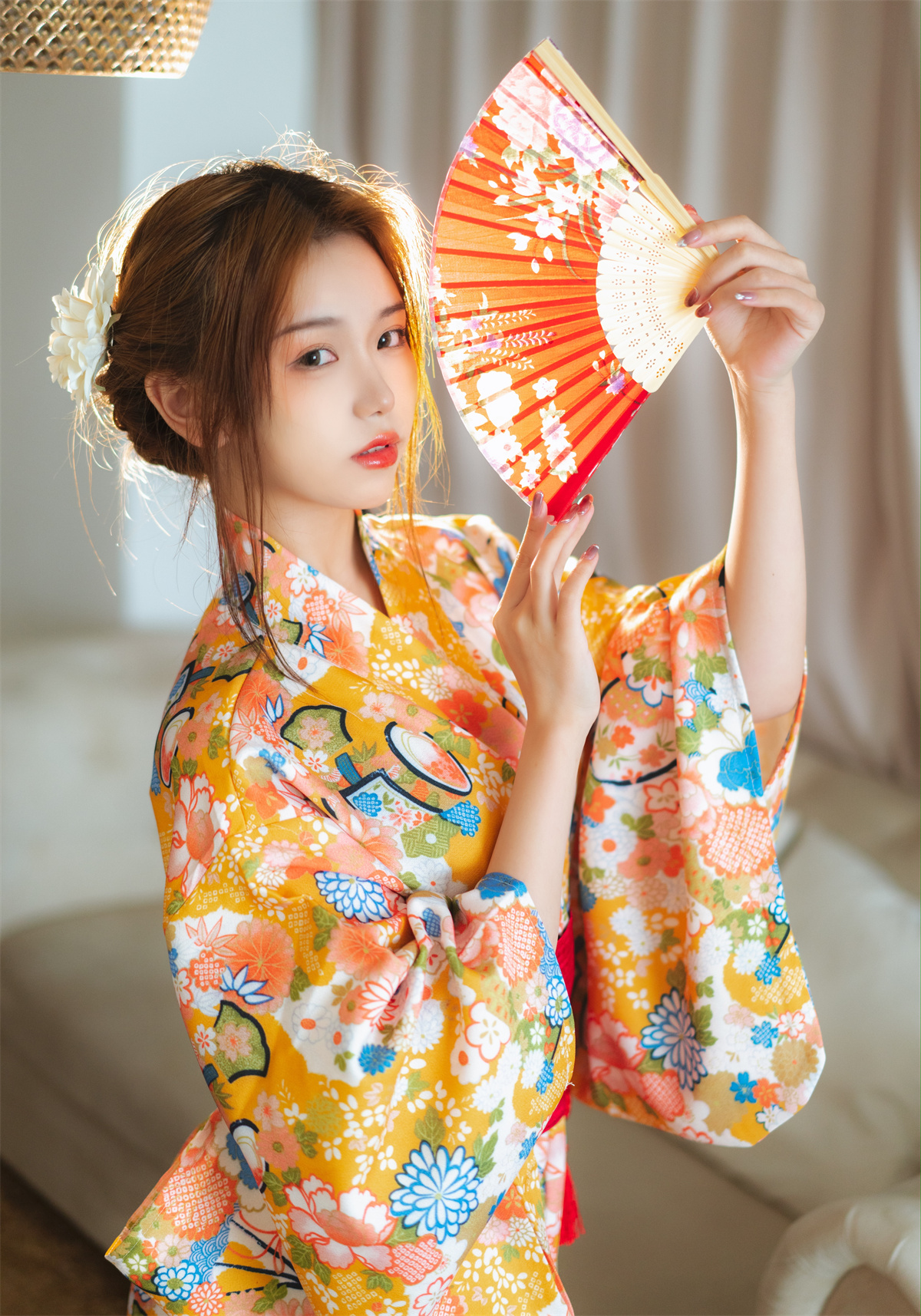 网络红人@一北亦北 – 和服泳装 图片[26P1V-382MB]-Coser吧