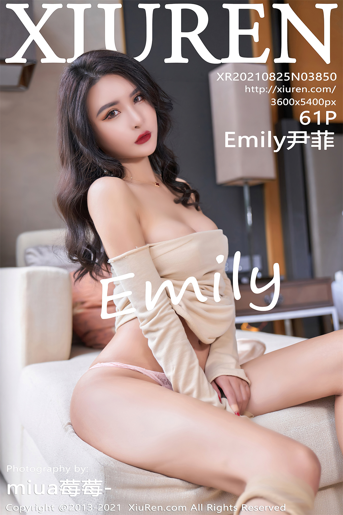 秀人 2021.08.25 NO.3850 Emily尹菲 [61P-505MB]-Coser吧