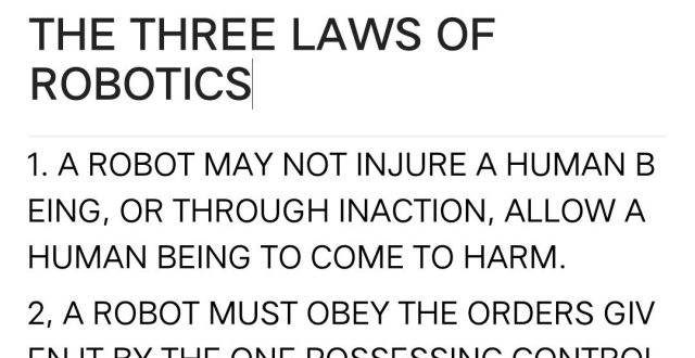 the three laws of robotics机器人三原则点击返回腾讯网