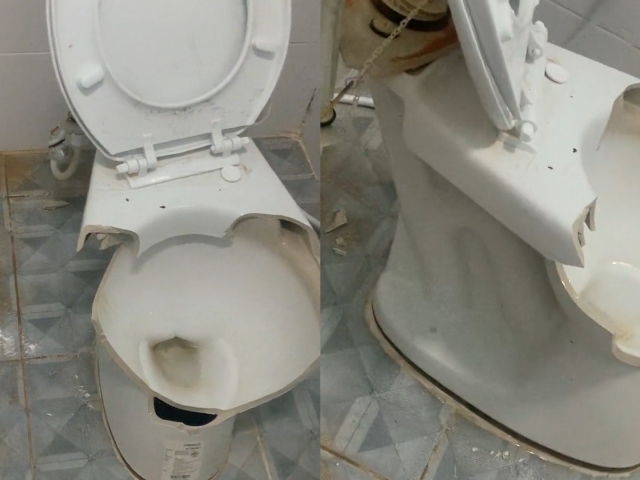 长沙女子上厕所发生意外,马桶爆炸屁股麻了一天,网友:莫名心慌!