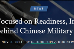 美媒炒作中国“旱地行舟”航母靶标 美国防部回应了