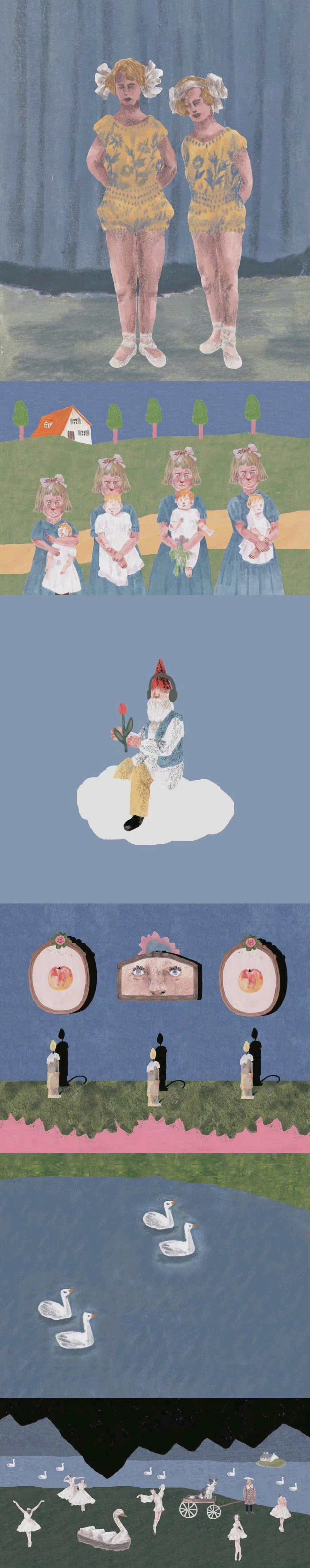 很有风格的插画合集 好看哎_腾讯新闻