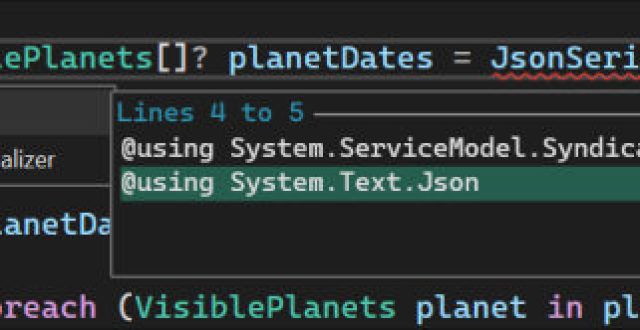 微软在 Visual Studio 2022 中引入新的 Razor 编辑器_腾讯新闻