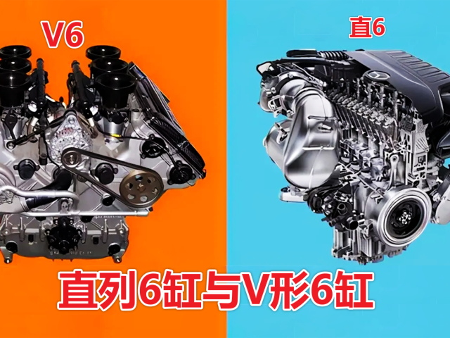 发动机:直列6缸和v形6缸的比较