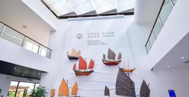 探访“中国舟船世界”陈列馆：千年舟楫连海丝_腾讯新闻