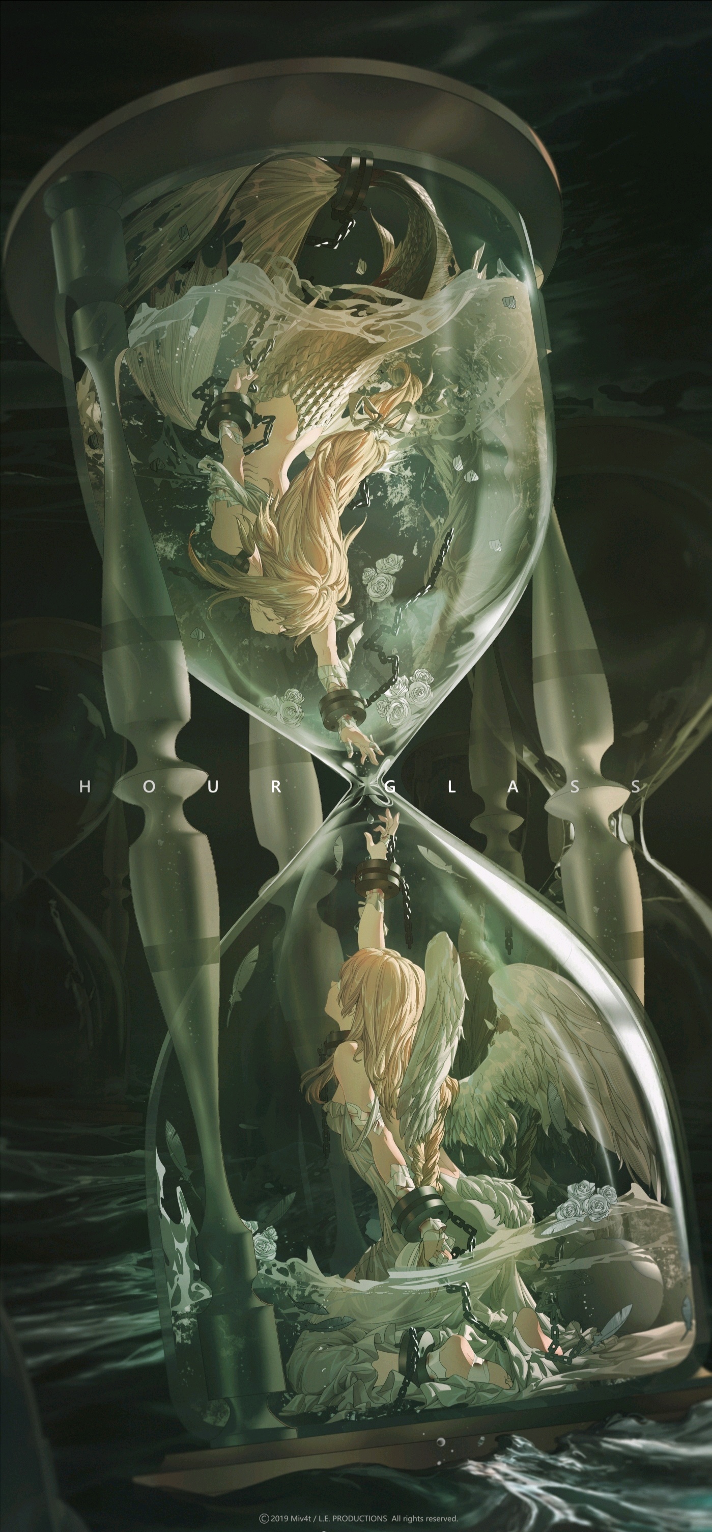 插画分享气氛太好了这画的氛围也太强了吧绝美