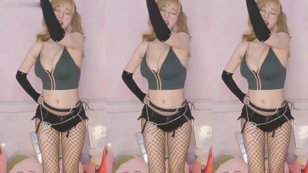 Afreecatv에디린(BJ艾迪林)2021年5月22日Sexy Dance202842