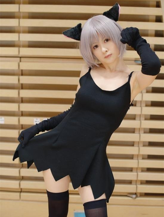 凉宫春日的忧郁Cosplay长门有希猫版4