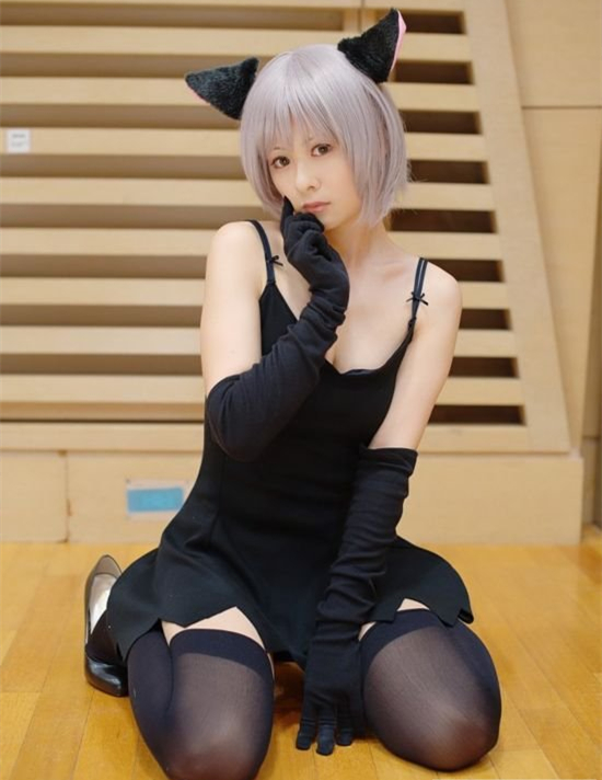 凉宫春日的忧郁Cosplay长门有希猫版6